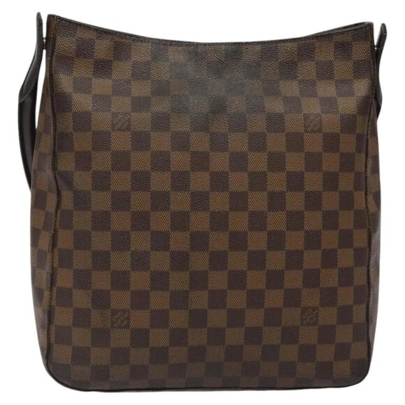 LOUIS VUITTON Damier Ebene Looping GM Shoulder Bag N51144 LV Auth bs24504 - Picture 11 of 16